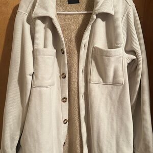 Volcom Cream Teddy Jacket